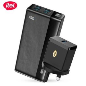 itel 27000mAh 22.5W Fast Charging Powerbank + Free 18W Charger