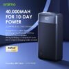 Oraimo Powerbox 400 Vision 40000mah Smart Fast Charging Digital Power Bank -2 Inputs