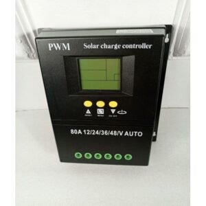 PWM Solar Charge Controller 80A 12/24/36/48V Auto