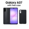 Samsung Galaxy A07 6.7" 4GB RAM/64GBGB ROM - Black + Free gift