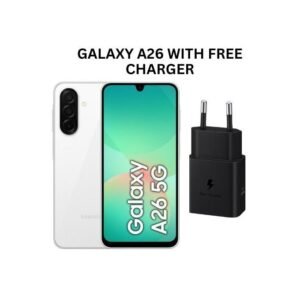 Samsung Galaxy A26 5G 6.7" 8GB RAM 256GB ROM Android 15 Dual SIM - White