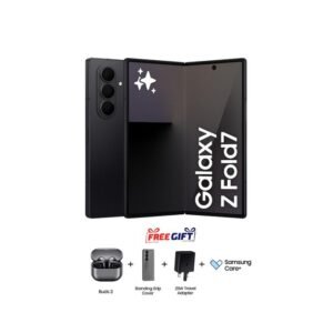 Samsung Galaxy Z Fold 7 8.00" 12GB RAM/256GB ROM Android 16- Black+Free earbud, phone case and charger