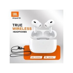 Super Bass Earpod with Noise Cancellation + Lanyard neck strap for Earbuds