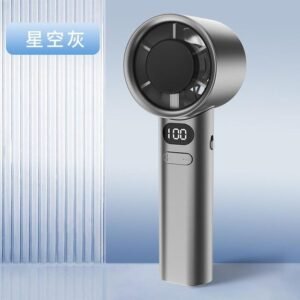 120-Speed Handheld Mini Fan – Jet Engine Motor, Long Battery Life, Fast Charging