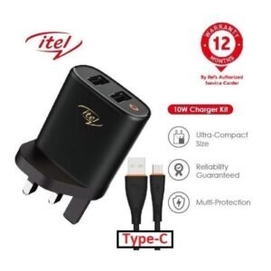 itel 2 USB Port, 2A Faster Charger