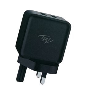 itel 2A Fast Charging For 2 Charging Kit With Fast Cable - Black