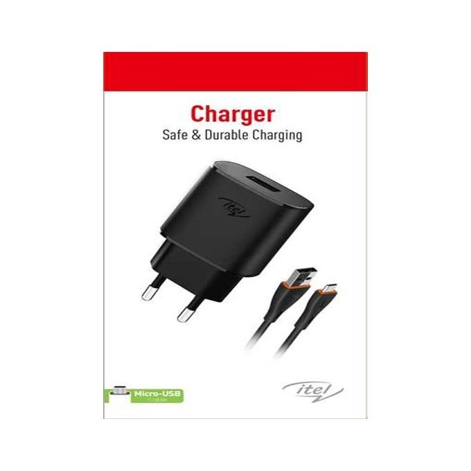 itel Charger With Micro USB Cable