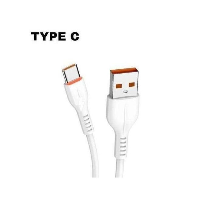 itel TYPE A1 TYPE C Fast Charge USB Cord Cable Charger For Android Phone Samsùng Tecño ìnfinix ìtel ñokia (whyt)