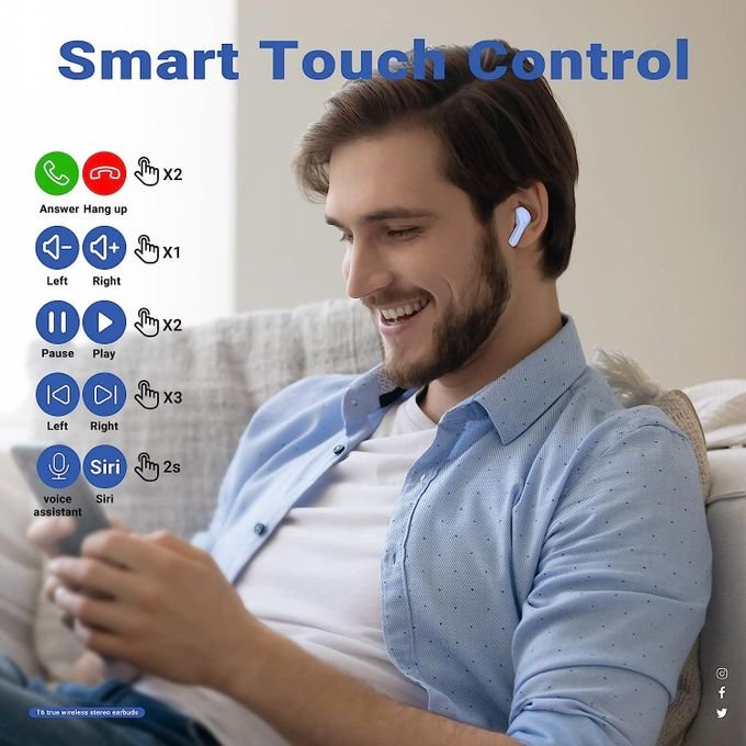Music Pioneer Air31 TWS Blutooth5.3 Headsets Wireless Earbuds earphones 9D Stereo HD CALL