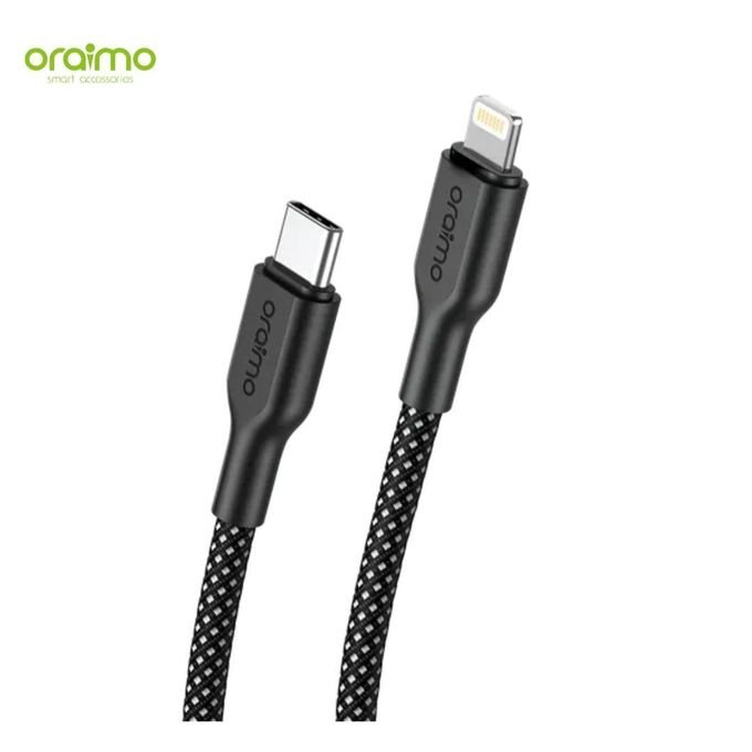 Oraimo 45w Type-C to Iphone Fast Charging Braided Cable