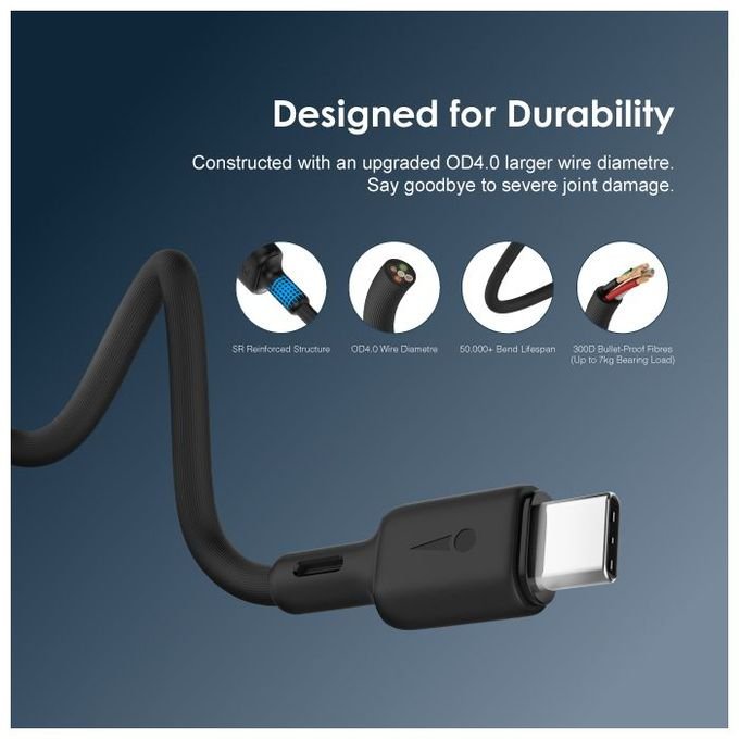 Oraimo Duraline 2 Data Cable Type-C