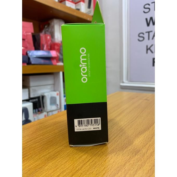 Oraimo Firefly 2U 2.4A Fast Charger + Lightning Cable (OCW-U67D+L53)
