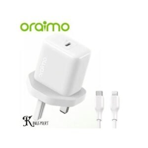 Oraimo Power-Cube 202 Fast 20W PD3.0 & QC 3.0 Compatible Charger Kit Type-C to iPhone Lightning Charger OCW-5202U-UCL
