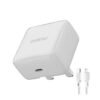 Oraimo PowerCube 20 Chic 20W GaN Wall Charger Kit with Type-C to Lightning Cable