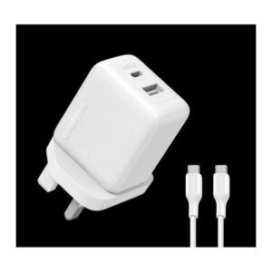 Oraimo PowerCube 201 UK Type Plug 20W Charger With Type-C to Iphone Cable