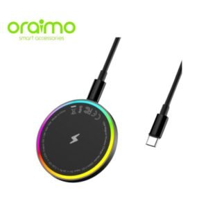 Oraimo PowerDock 15W Magnetic Wireless Charging Pad Easy Wireless Charging