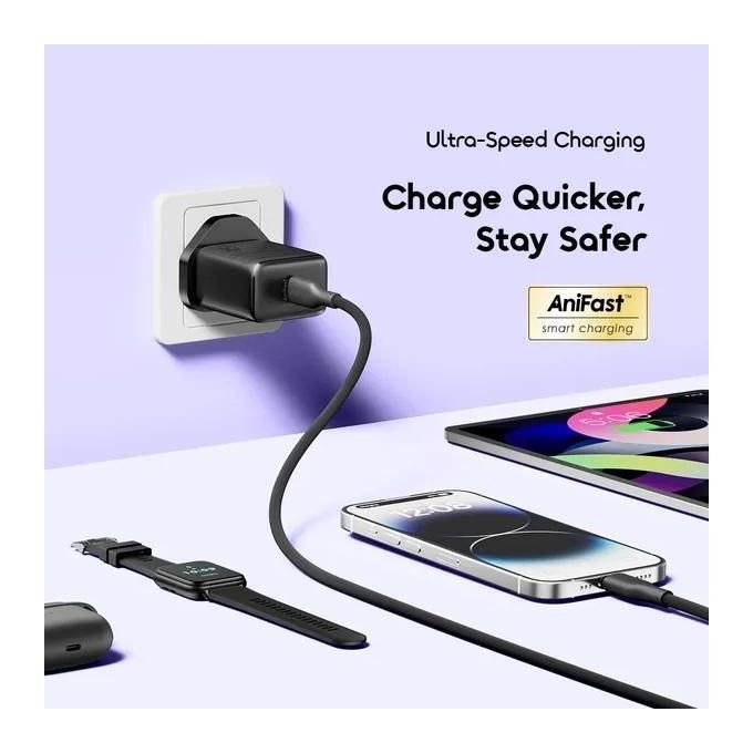 Oraimo PowerGaN 451 45W Gan Ultra Fast Wall Charger + Free Cable