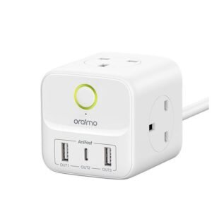 Oraimo PowerHub C 6-In-1 Smart Fast Charging High Security Small And Portable Power Expansion Cube