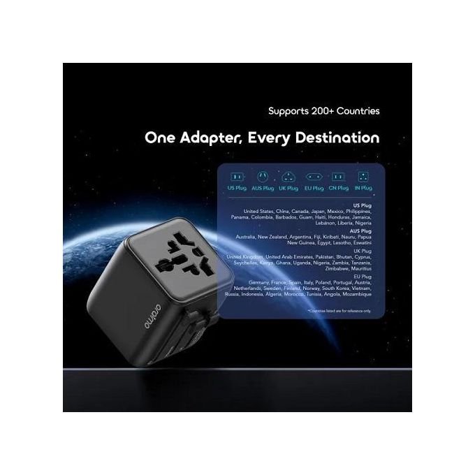 Oraimo PowerOmni 251 2500W Multi-Plug Travel Converter