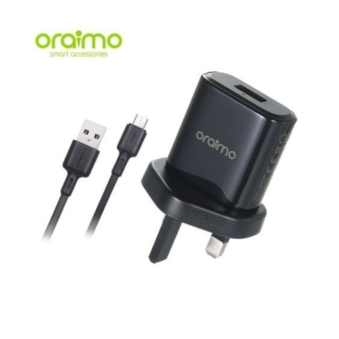 Oraimo Smart Fast Charger + Charging Cable