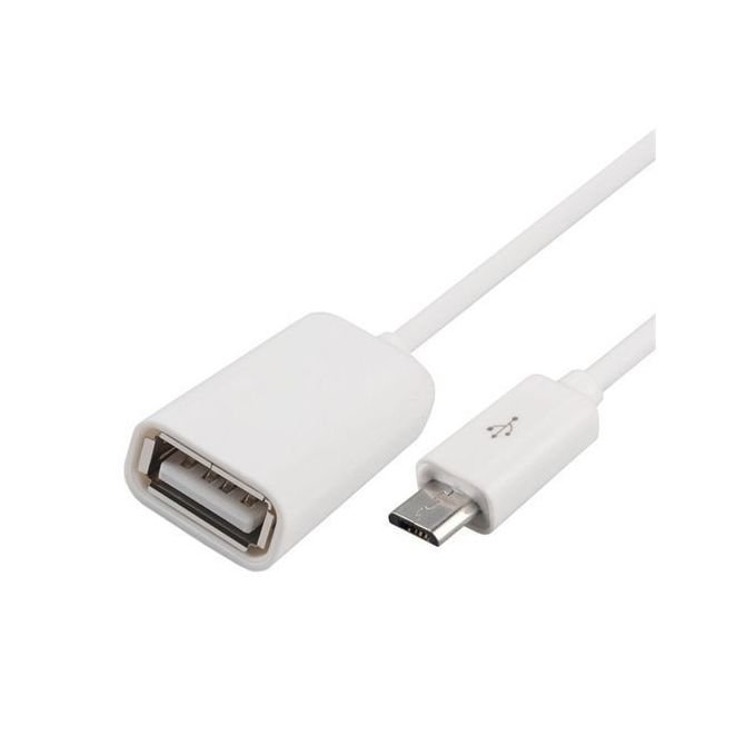 100% Tested Colorful Host Micro USB To USB Mini OTG Cable Adapter For Samsung Xiaomi HTC LG Android Phone For Flash Drive Glossy