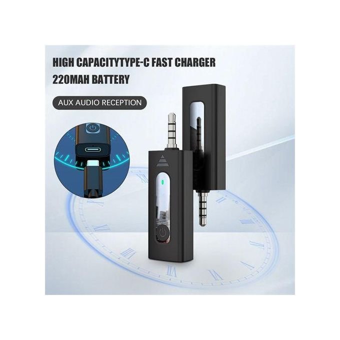3.5mm Wireless Speaker Smartphone Interview Lavalier 2 Microphones