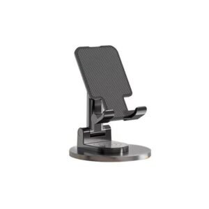 360° Rotatable Desktop Tablet & Phone Holder – Foldable, Adjustable, Compatible with Smartphones & iPad
