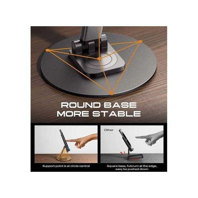 360° Rotating Phone Holder - Black