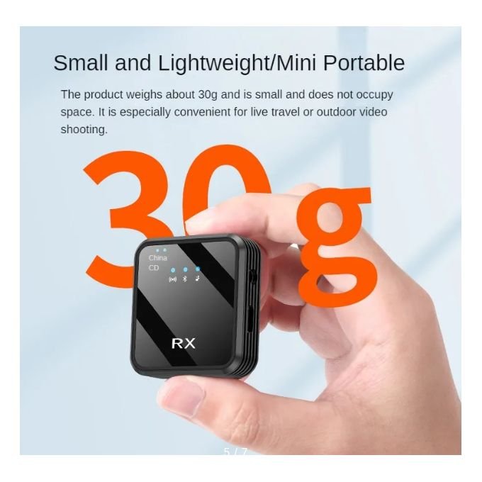 8-10 Hours 3 In 1 Wireless Lapel Microphone For IPhone/Android Users/Content Creation