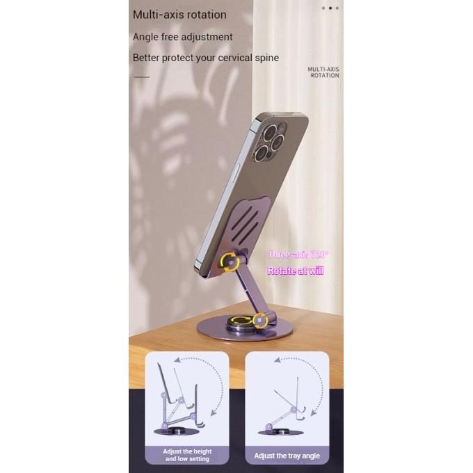 Aluminum alloy Phone Stand - Adjustable,Universal & Ultra-Light Holder