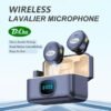 BiChu BICHU-Wireless Lapel Microphone USB-C Interface Lavalier Mic Noise Cancel 164ft Range for Android/Camera/PC/Laptop,wireless microphone,,microphone，noise cancellation...