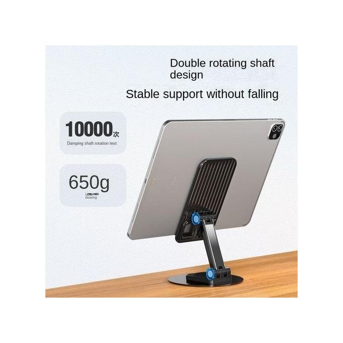 EAGEAT Phone Stand Adjustable Swivel Desktop Metal Tablet Stand