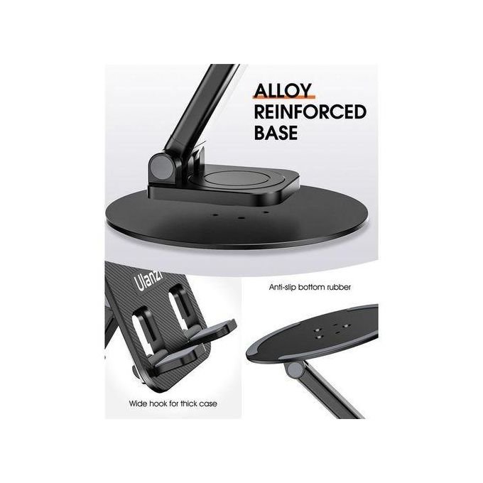 EAGEAT Phone Stand Adjustable Swivel Desktop Metal Tablet Stand