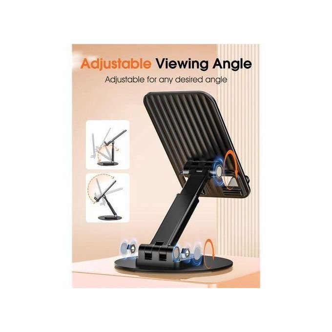 EAGEAT Phone Stand Adjustable Swivel Desktop Metal Tablet Stand