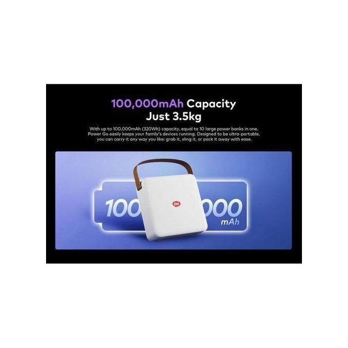itel Power-GO 100000mAhh 320Wh 130W Super-Fast Charging LiFePO4 Battery Power Bank IESS-320T