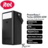 itel Power-Pulse Turbo A1990 60000mAh 65W Fast-Charging Type-C Input & Output Laptop Power-Bank
