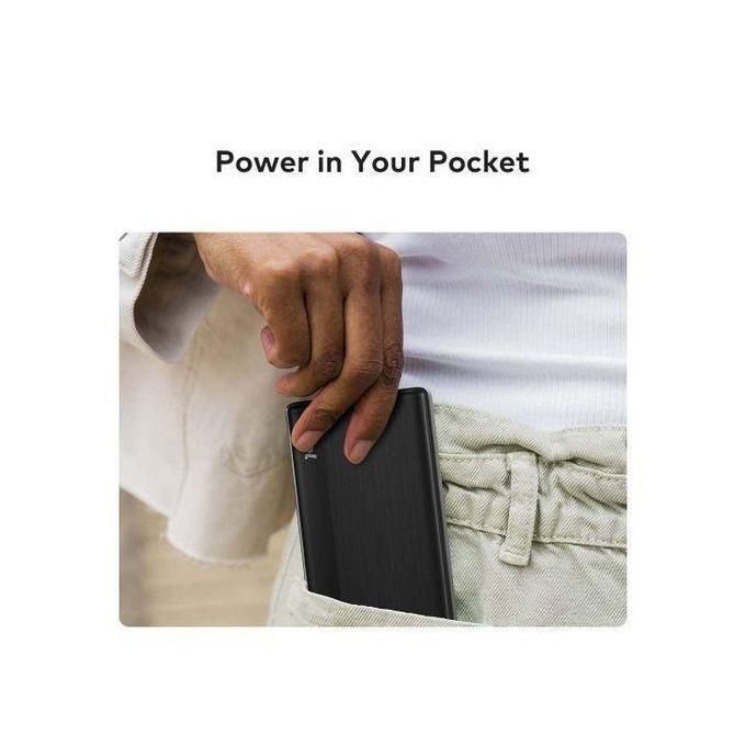 itel PowerPulse A1160 20000mAh Power Bank- Dual Output FastCharging with LED lightning