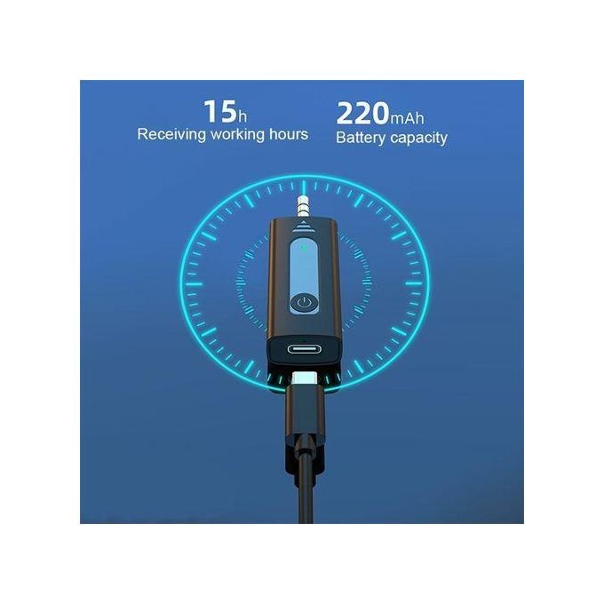 K35 3.5mm Wireless Microphone (dual Microphone)