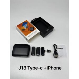 Lapel J13 Type-c + iPhone wireless mic