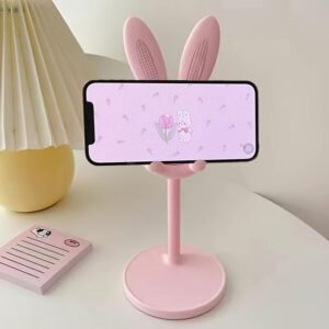 Little Rabbit Mobile Phone Holder with Adjustable Height for Live Broadcasting