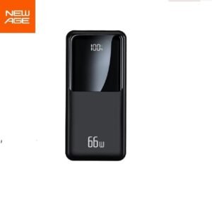 New Age 30000mAh Power Bank Fast Charge Type-C Inpute & Lightning Input
