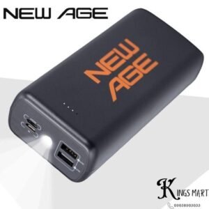 New Age 33000mAh Turbo Ultra 3 Fast 22.5W Type-C In-put and Out-put Torch-Light Power-Bank