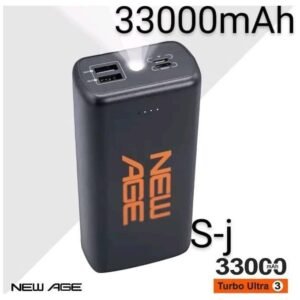 New Age 33000mAhh power bank 22.5W with LED light function-Turbo Ultra 3