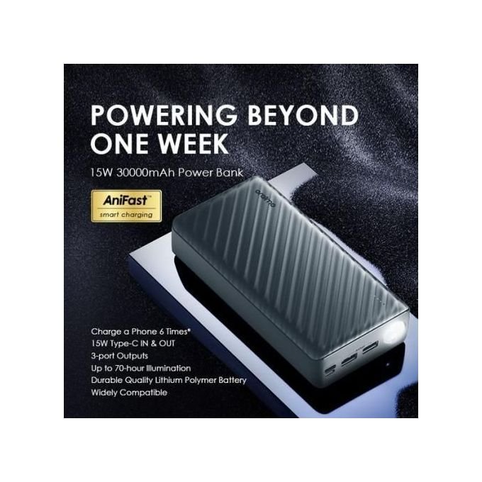 Oraimo 30000Mah Ultra Fast Charging Power Bank