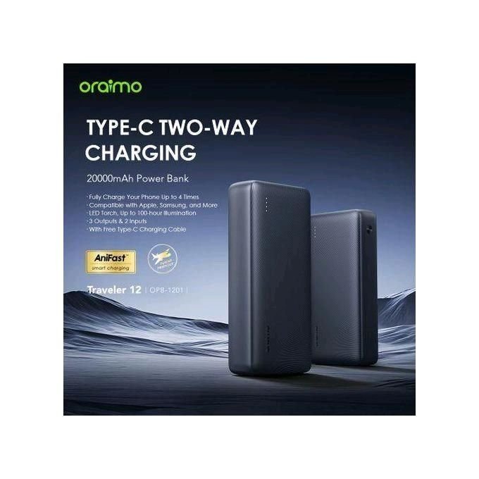 Oraimo POWER BANK 20000 MaH