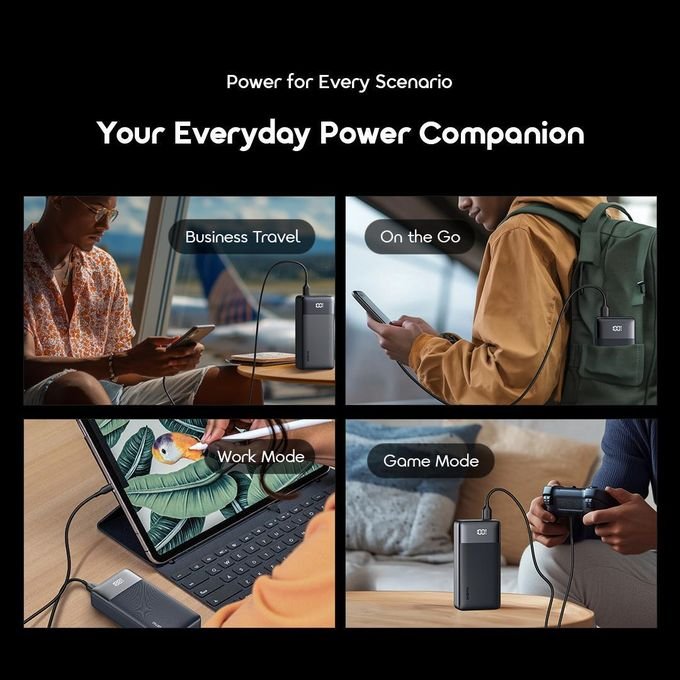 Oraimo PowerNova Q21 Power Bank 20000mAh 22.5W Fast Charging Smart Digital Display