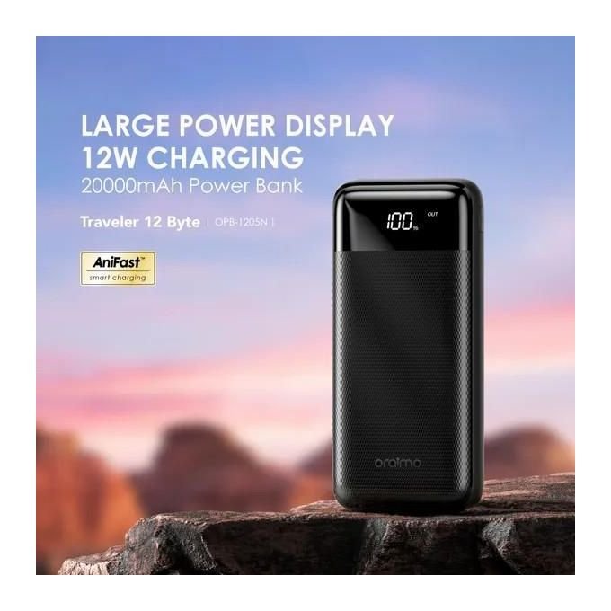Oraimo Traveler 12 Byte 20000mAh Large Power Display 12W Charging