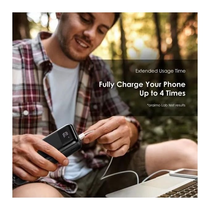 Oraimo Traveler 12 Byte 20000mAh Large Power Display 12W Charging