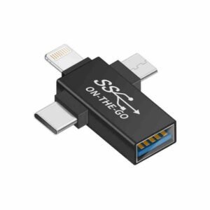 Otg 3in1 IPhone OTG Typec Micro USB 3.0 Flash Drive Card Reader