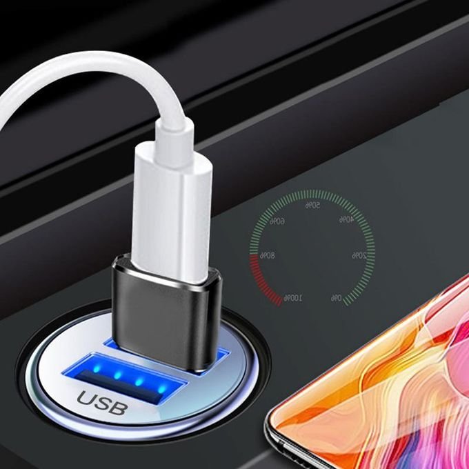 OTG Adapter USB to Type-C Female Converter Data Cable Charging for Mobile Phones